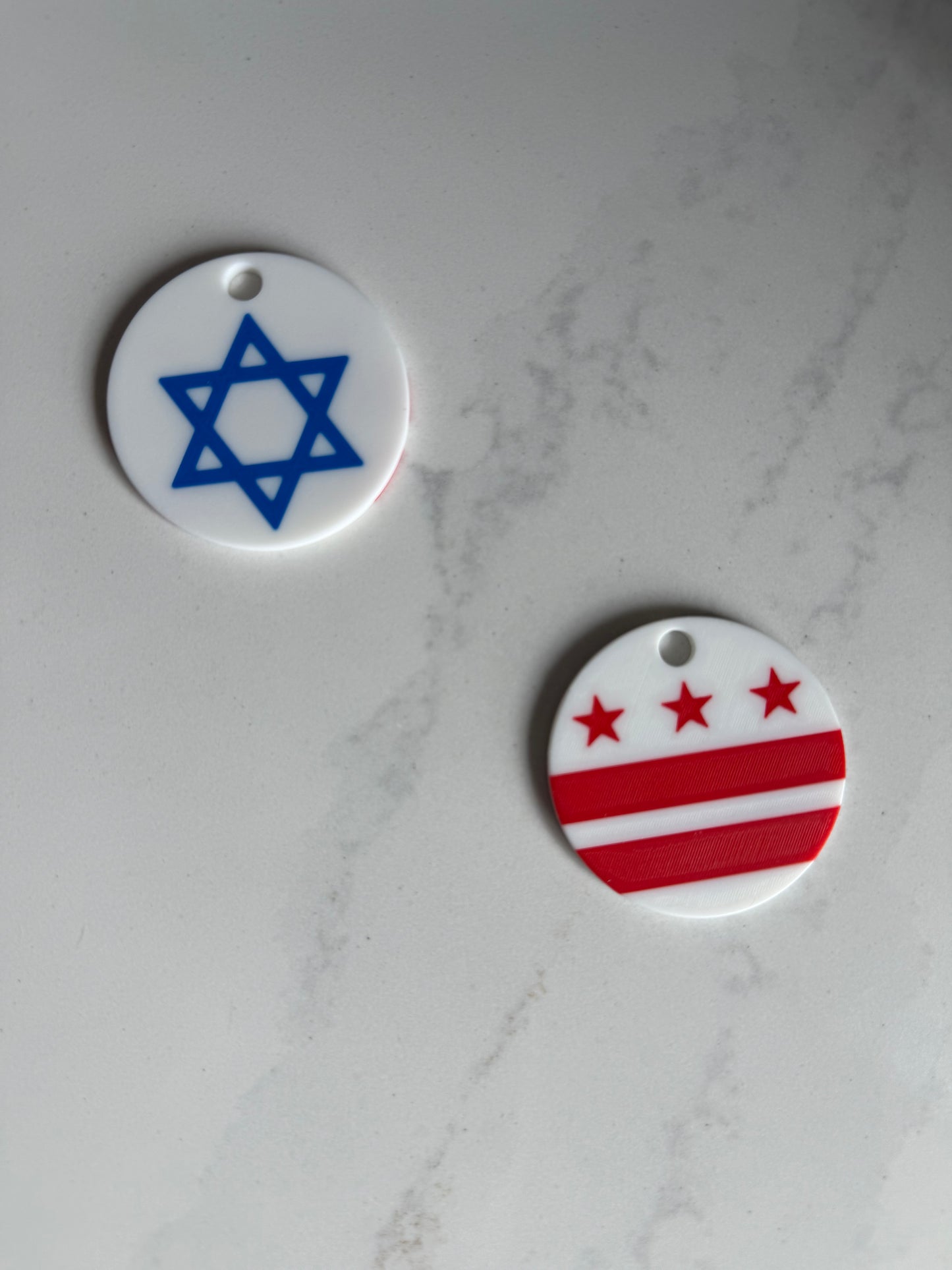 Star of David Keychain